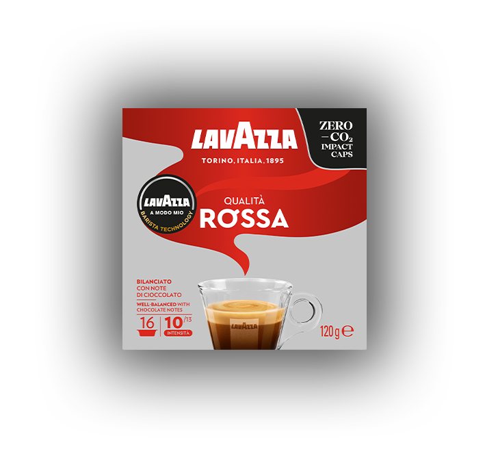Lavazza Aam Q.Rossa 16 Capsule (88843) (6 Box)
