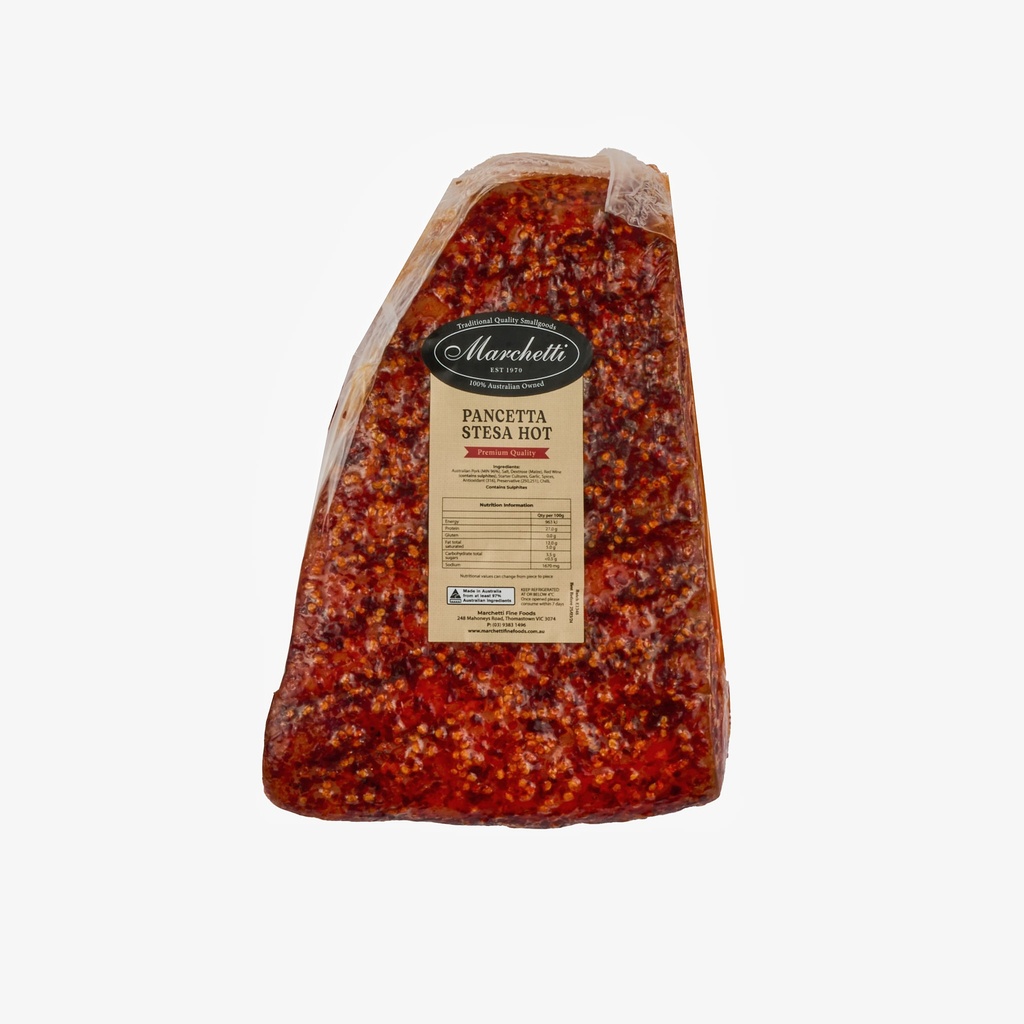 Marchetti Pancetta Stessa (Flat) Hot R/W 1.5Kg