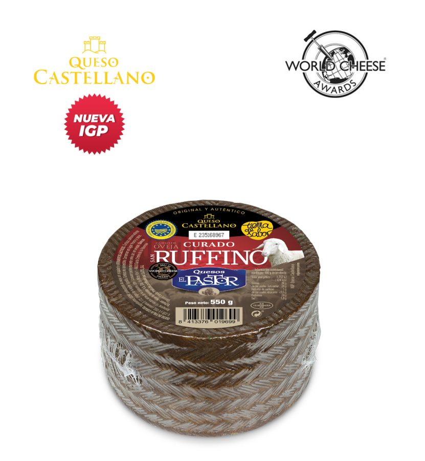 Sheep Cheese Igp Castellano Curado Pasteurised 3kg R/W