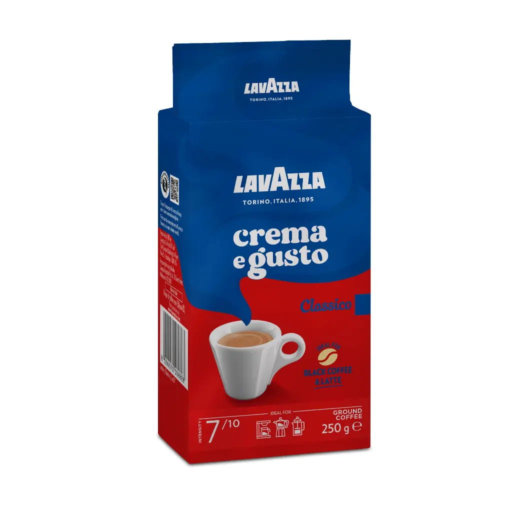 Lavazza Crema E Gusto Ground Coffee 6X250G [B]