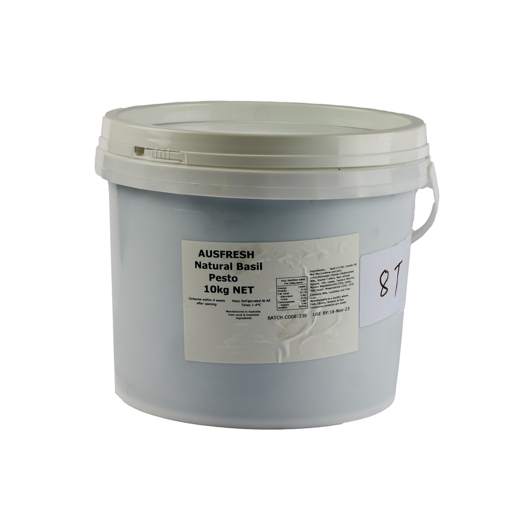 Guzzardi Nut Free Basil Pesto 10Kg