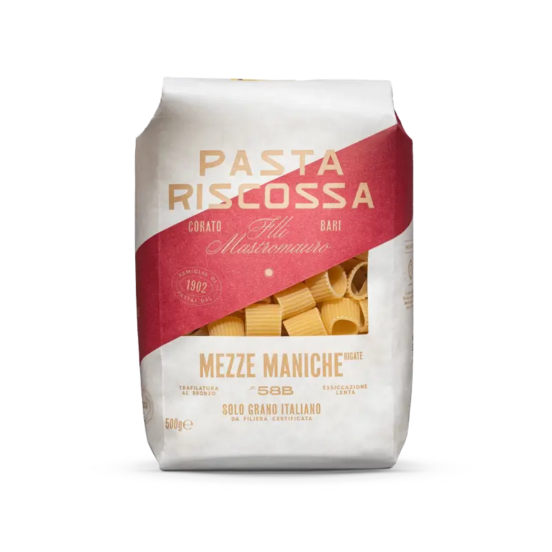 Riscossa- Bronze Mezze Maniche Rigate 20x500g (0958BC)