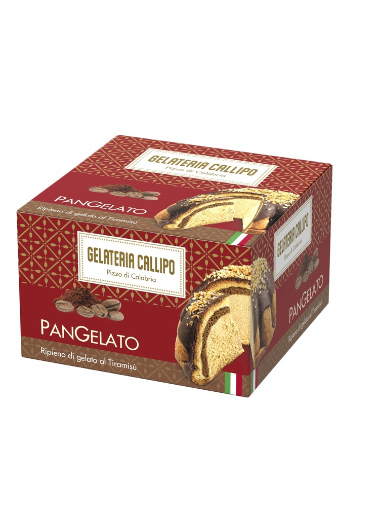 Callipo Gelateria- Pan Gelato Tiramisu 1100G *