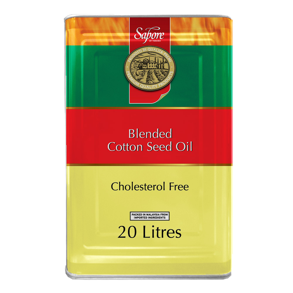 Sapore- Blended Cottonseed Oil 20Lt (No Bung)