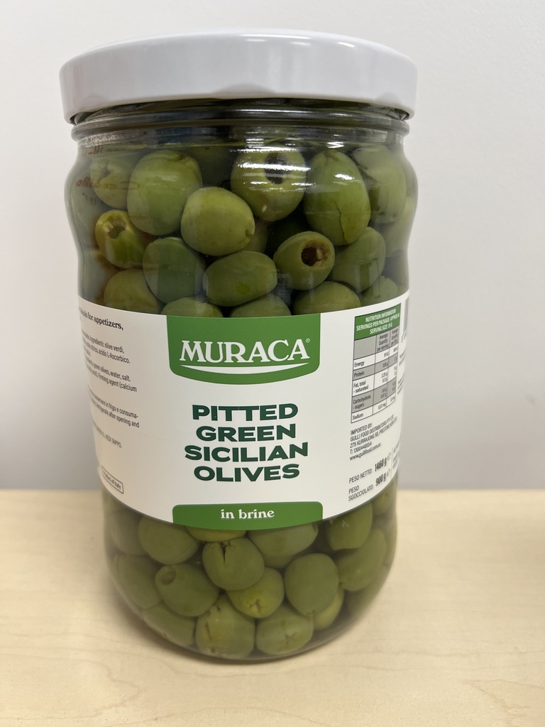 Muraca- Olives Sicilian Pitted 1.7kg 