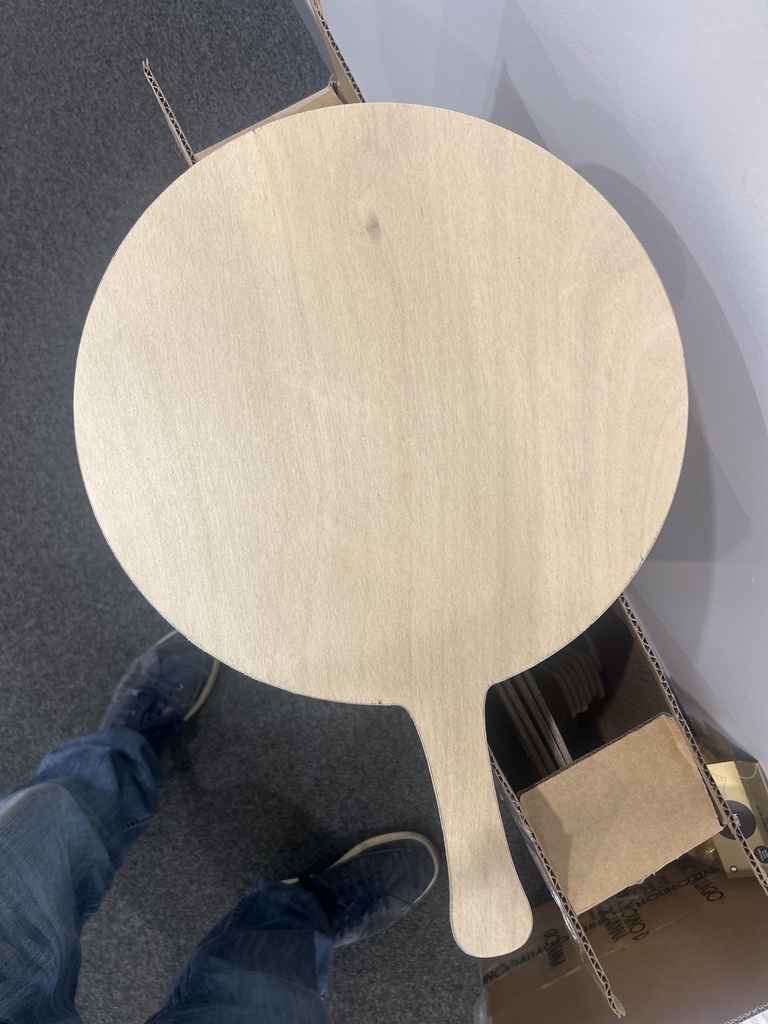 Plywood Pizza Paddle