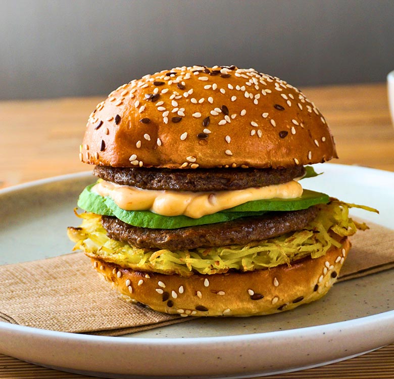 Anzco- Breakfast Beef Sausage Patty 80x50gm