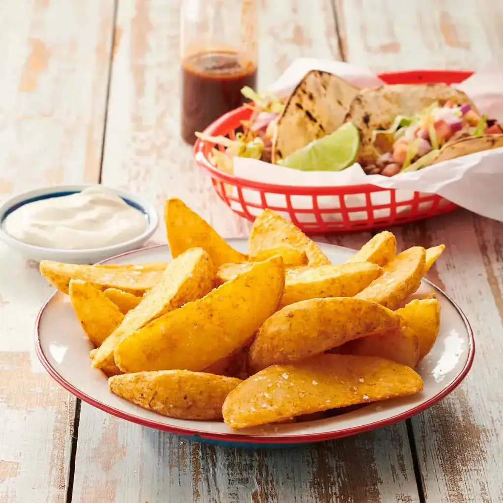 Edgell Seasoned Battered Wedges 6 x 2kg