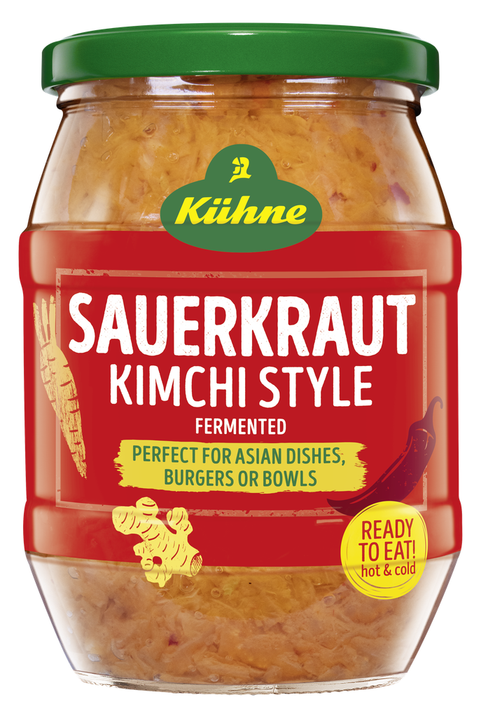 Kuhne- Sauerkraut Kimchi 425ml x 6 (50566) 
