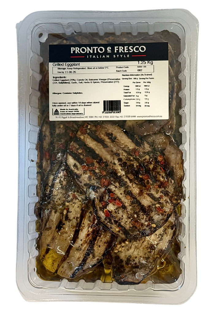 Pronto e Fresco Grilled Eggplant x1.25kg