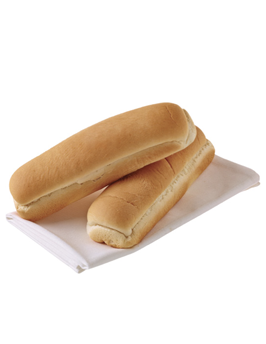 Tip Top - Hot Dog 7" Sliced 54x75gm