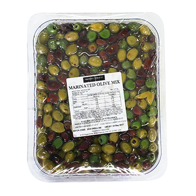 Pronto e Fresco- Pitted Mediterranean Olive Mix 1.25kg 
