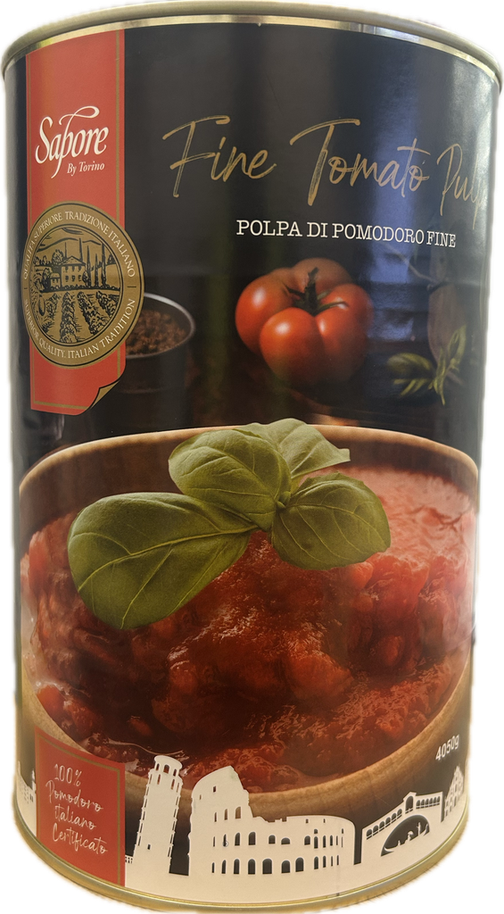Sapore - Polpa Fine Crush Tomato 4250ml x 3 (4913)