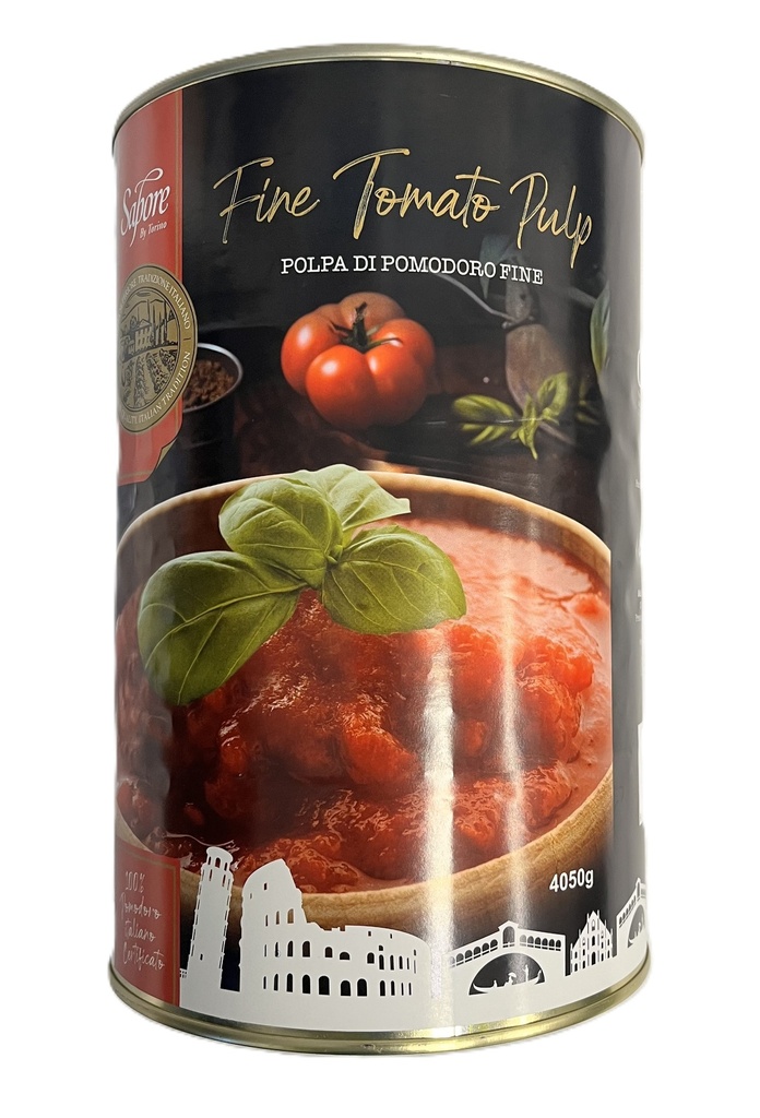 Sapore - Polpa Fine Crush Tomato 4250ml x 3 (4913)