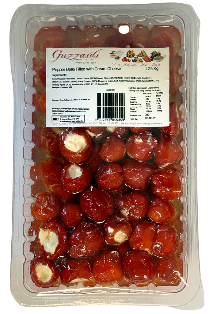 Pronto E Fresco- Peppadews w Mascarpone 1.25kg 