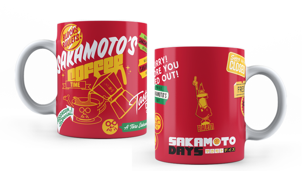 Bialetti- Mugs Sakamoto Days Red Set 2 x 6* (SAKAD01/FB )  