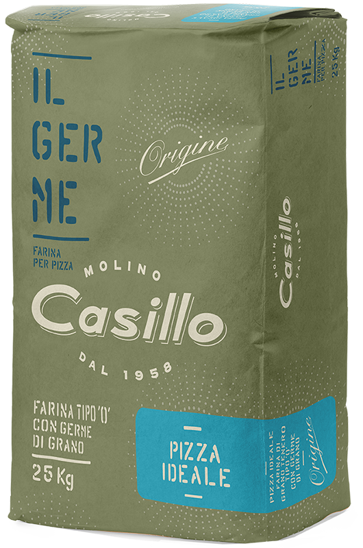Casillo - Ideale Type '0' Soft Wheat Flour (Wheat Germ) PIZZA 12.5 kg 