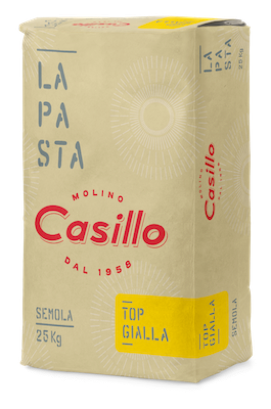 Casillo - ORO Re-milled Durum Wheat Semolina      12.5 kg