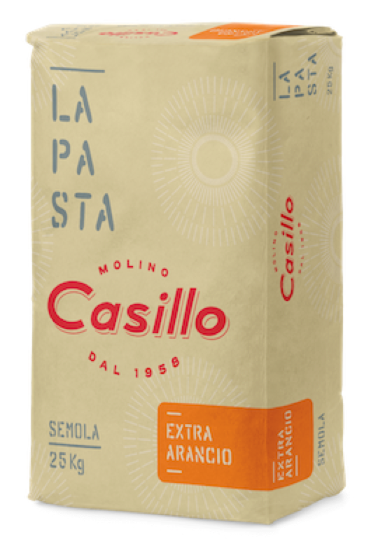 Casillo- EXTRA ARANCIO Durum Wheat Semolina          12.5 kg 