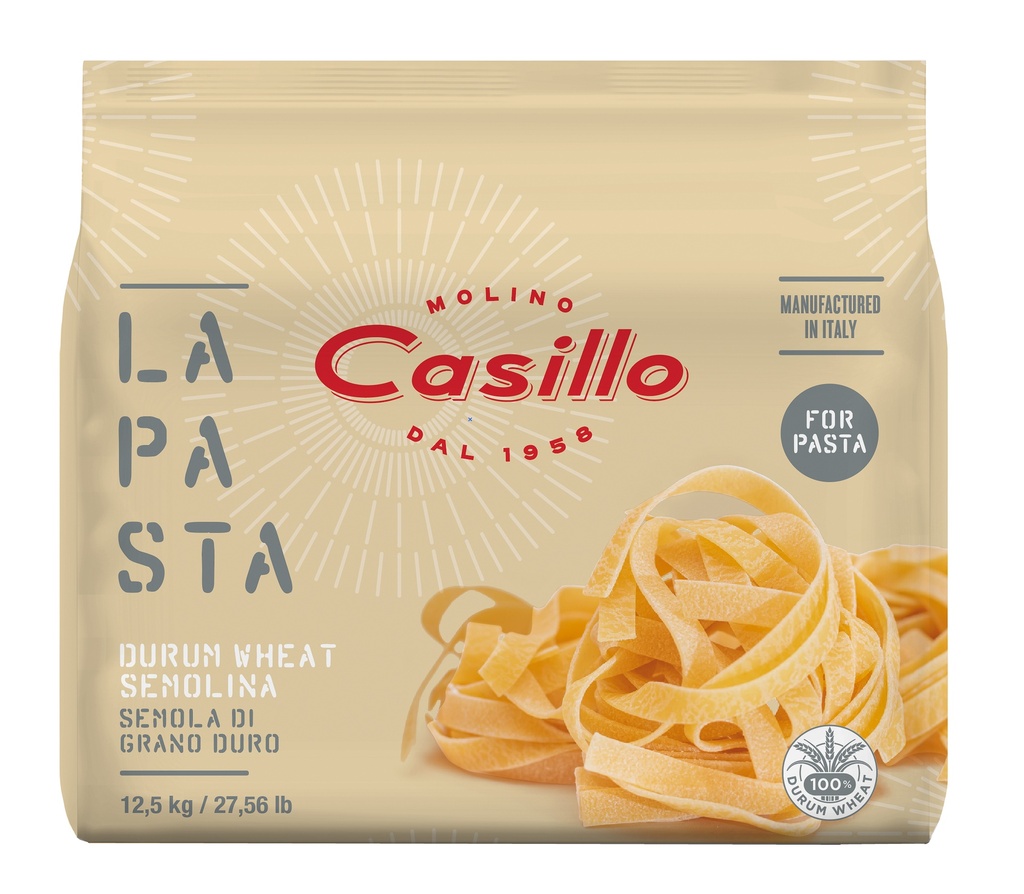 Casillo- Extra Arancio Durum Wheat Semolina 12.5 kg 