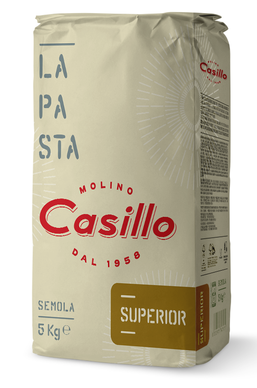 Casillo - Type '00' Soft Wheat Flour for PASTA 12.5 kg 