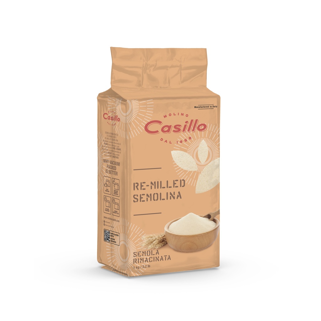 Casillo - Re-milled Durum Wheat Semolina - 1kg x 10