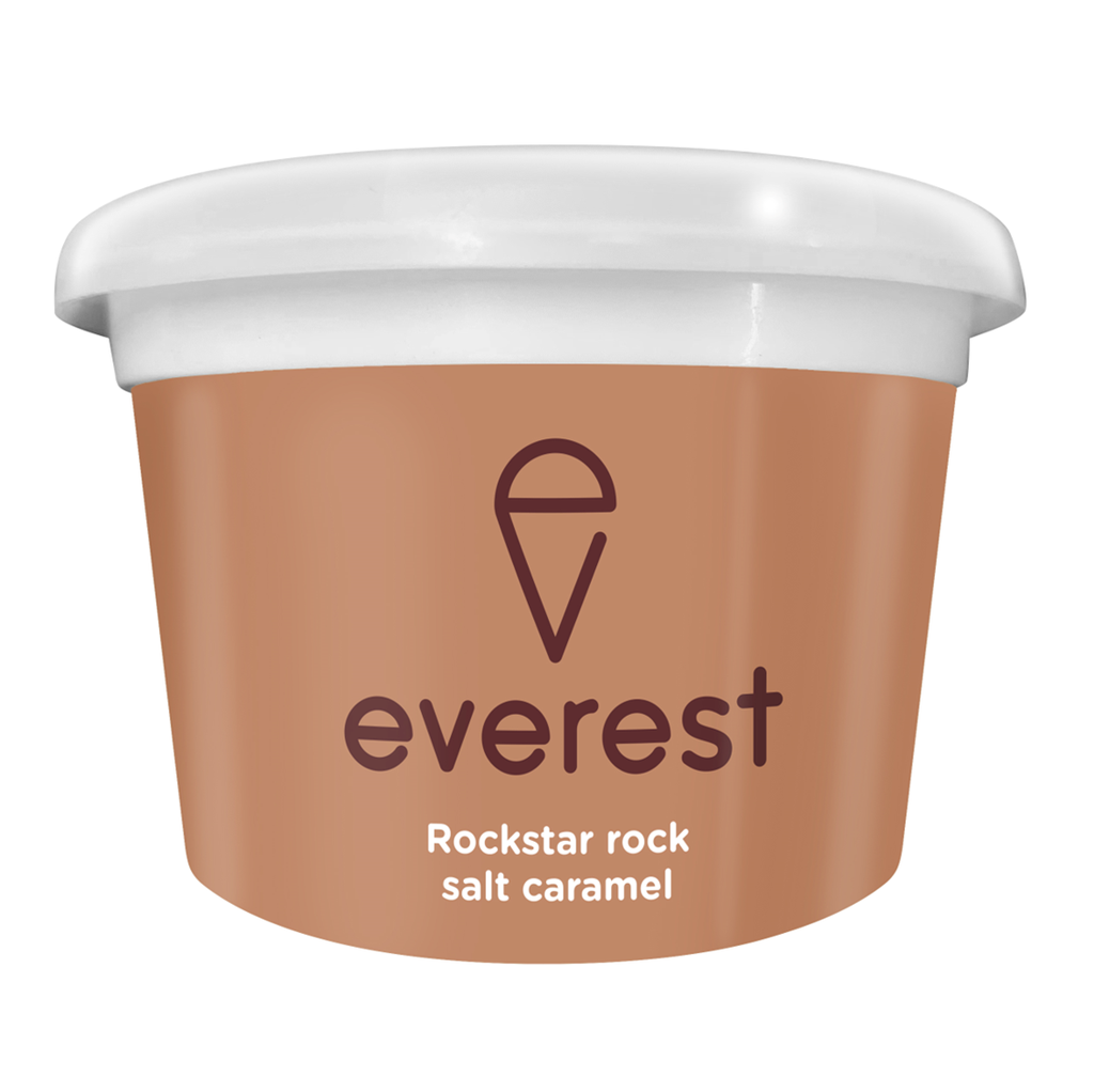 Rockstar Rock Salt Caramel Ice Cream 120ml x 24