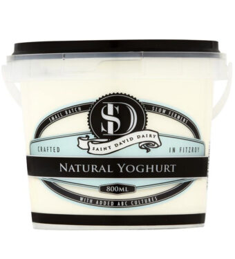 St David Plain Natural Yoghurt 800ml