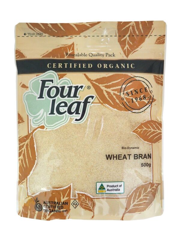 Four Leaf Wheat Bran  500g x 6