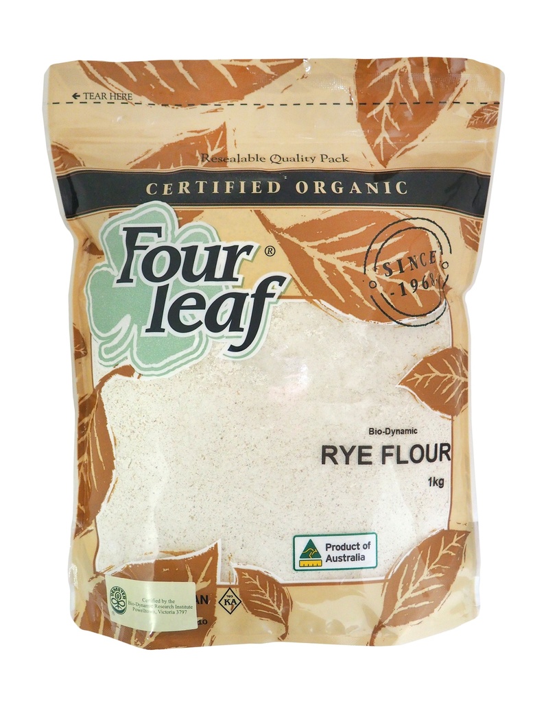 Four Leaf Rye Flour  1kg x 6