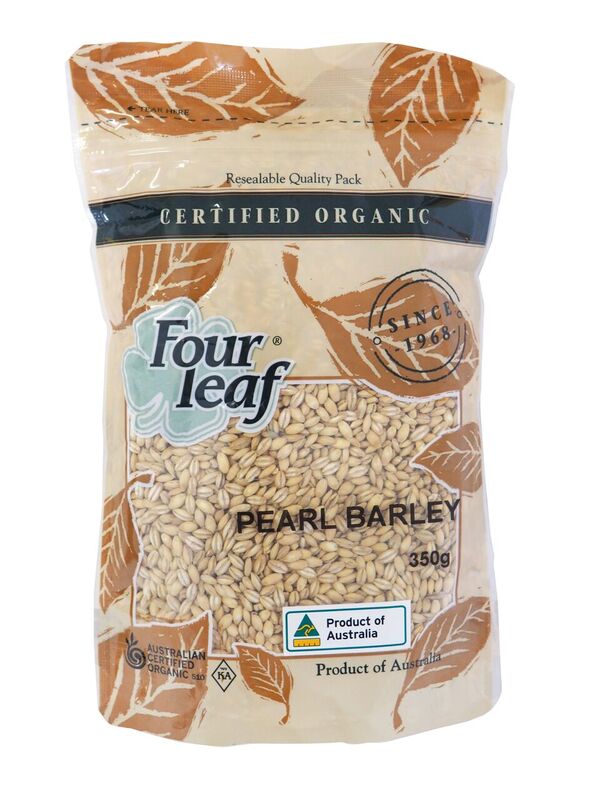 Four Leaf Pearl Barley  350g x 6