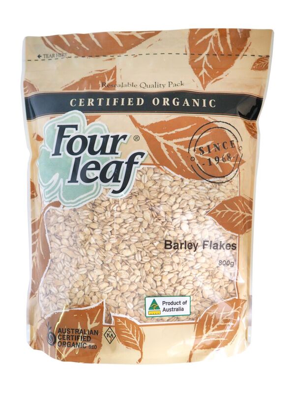 Four Leaf Barley Flakes  800g x 6