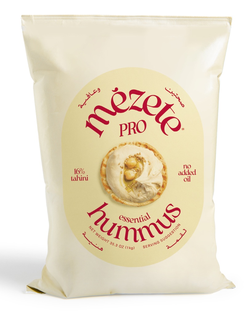 Mezete Hummus Essential Dip 16% 4x1kg