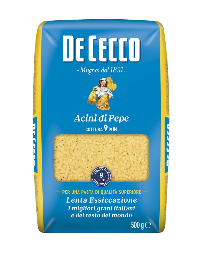 De Cecco ACINI DI PEPE 24 x 500g (QSX0078)