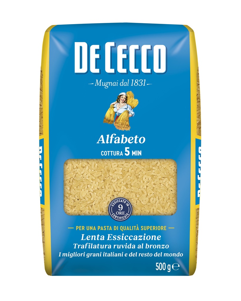 De Cecco ALFABETO 24 x 500g (QSX0173)