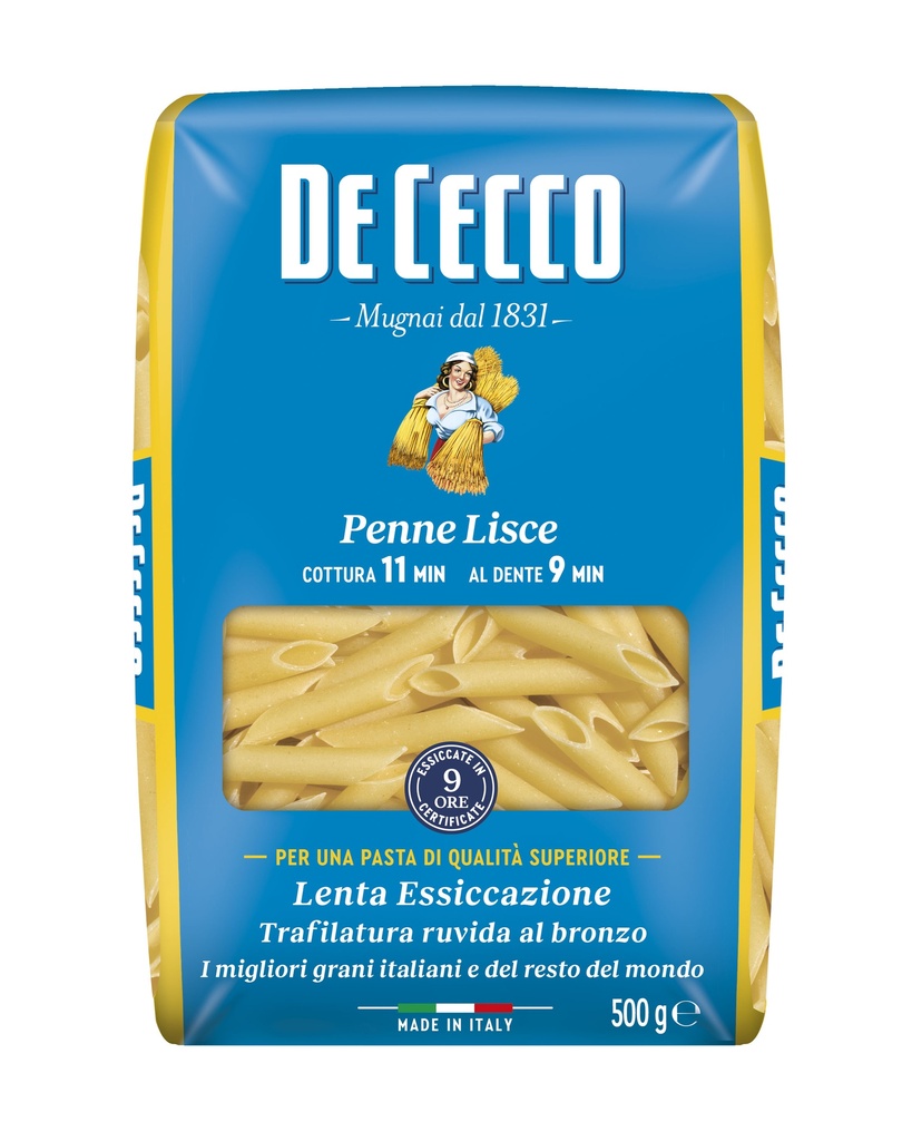 De Cecco PENNE LISCE 24 x 500g (QSXE040)