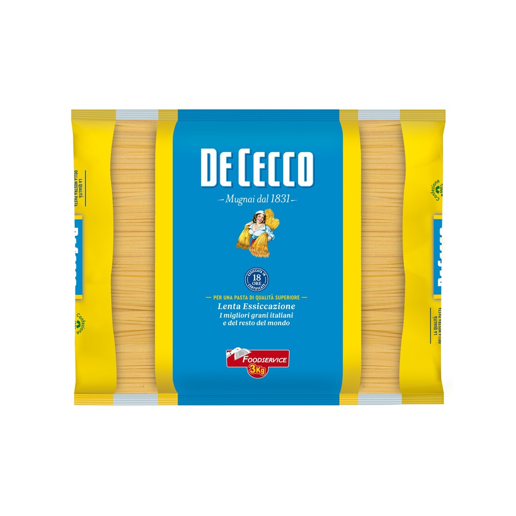 De Cecco SPAGHETTI DA 4 x 3Kg (0SX6012)