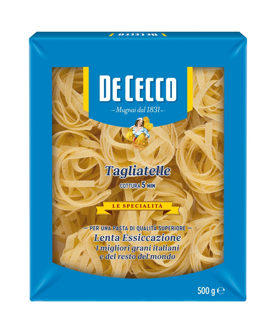 De Cecco TAGLIATELLE  NIDI SEMOLA 8 x 500g (0SW4203)