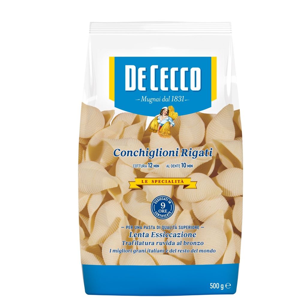 De Cecco CONCHIGLIONI RIGATI 12 x 500g (0SX3126)