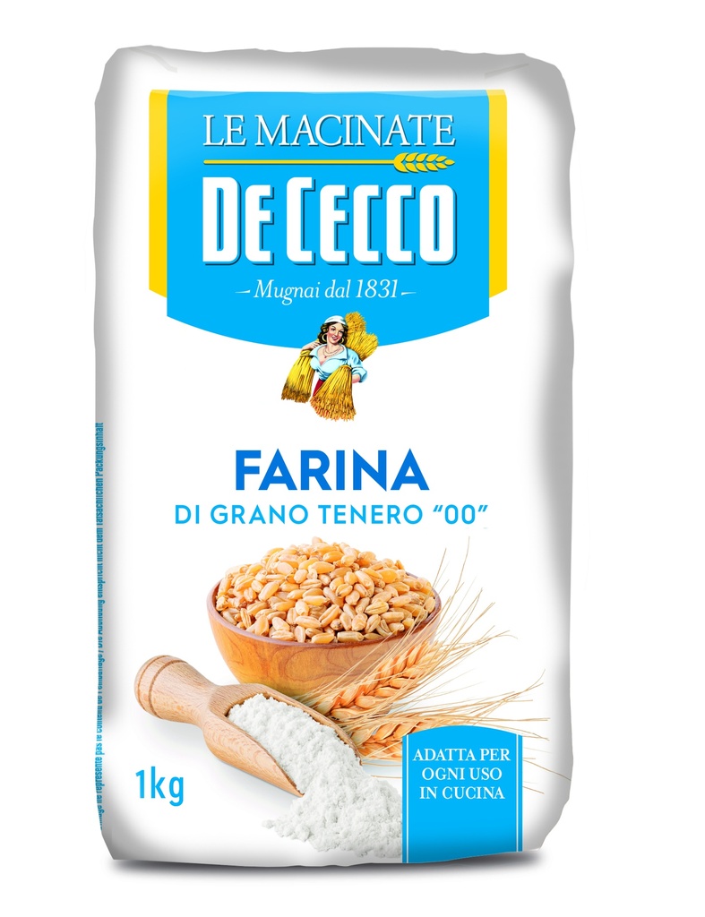 De Cecco FARINA DI GRANO T.TIPO 00 TRB 10 x 1Kg (0FZT177)