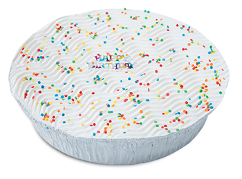 Speckle Ice Cream Cake 10" x 6