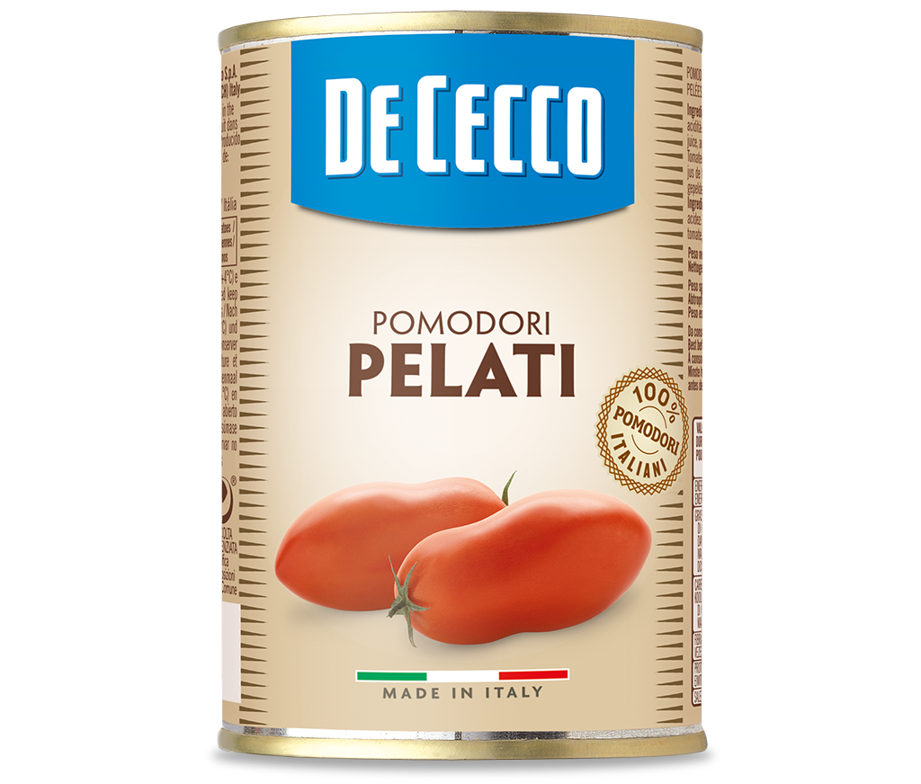 DE CECCO POMODORI PELATI 400G x 12 (PPE1976)