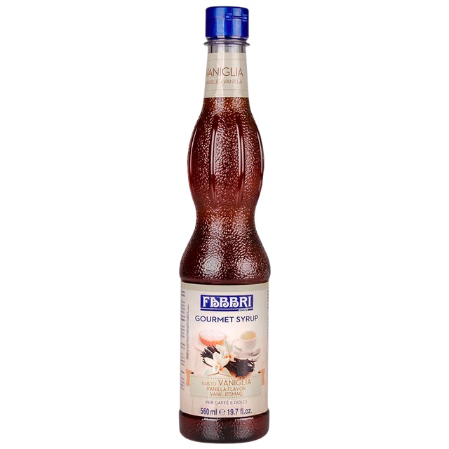 Fabbri - Syrup Vanilla PET 560ml (9157225-S08)-UNIT