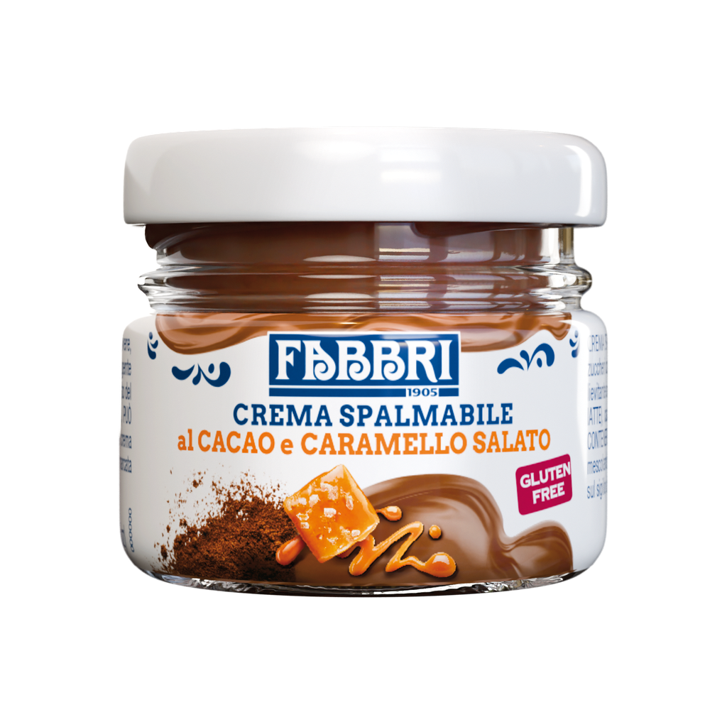 Fabbri - Cocoa & Salted Caramel Spread 30Grx24 (9110946)