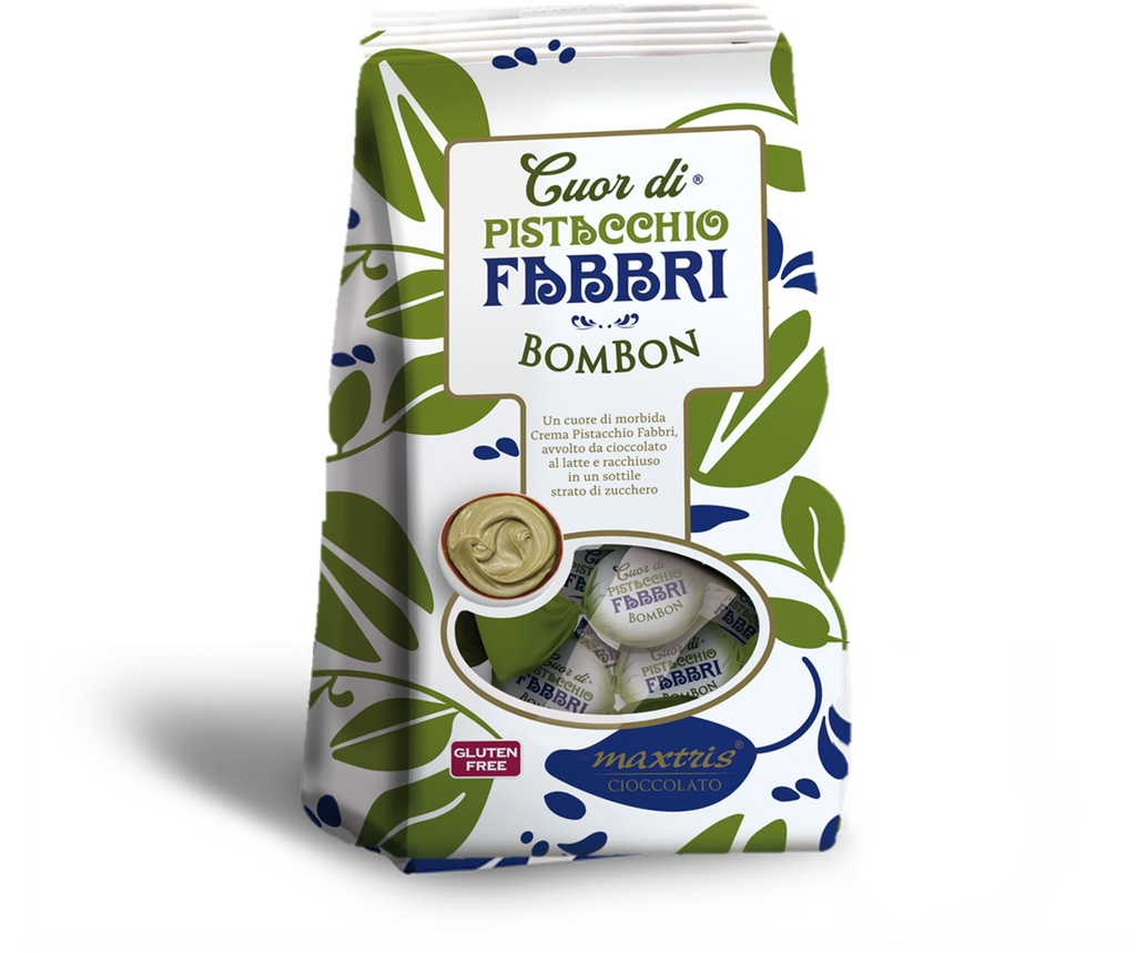Fabbri - Bombon Cuor Di Pistacchio 120gr X 10