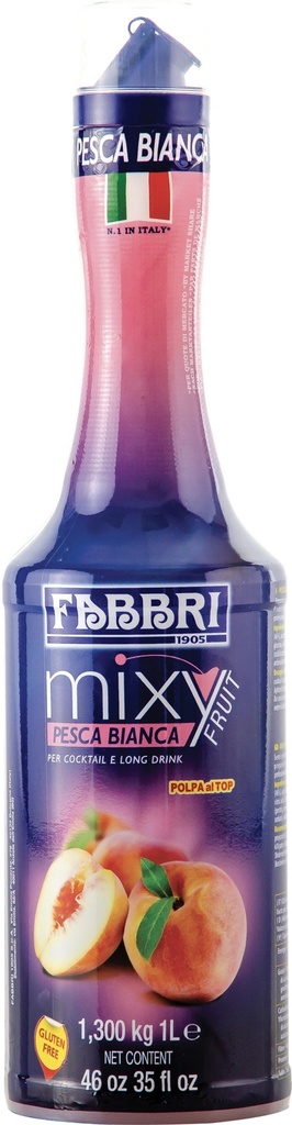 Fabbri - Mixyfruit White Peach PET 1,300Kg-UNIT-9166102-43M