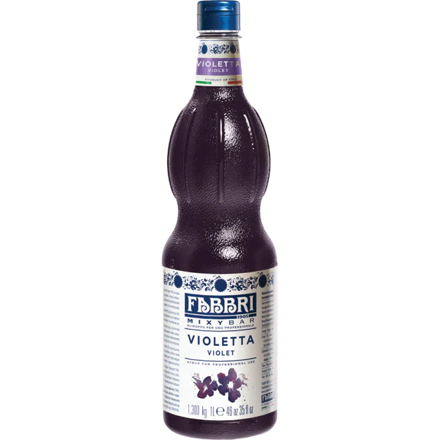 Fabbri - Mixybar Syrup Violet PET 1000ml (9158355-6AT) -UNIT