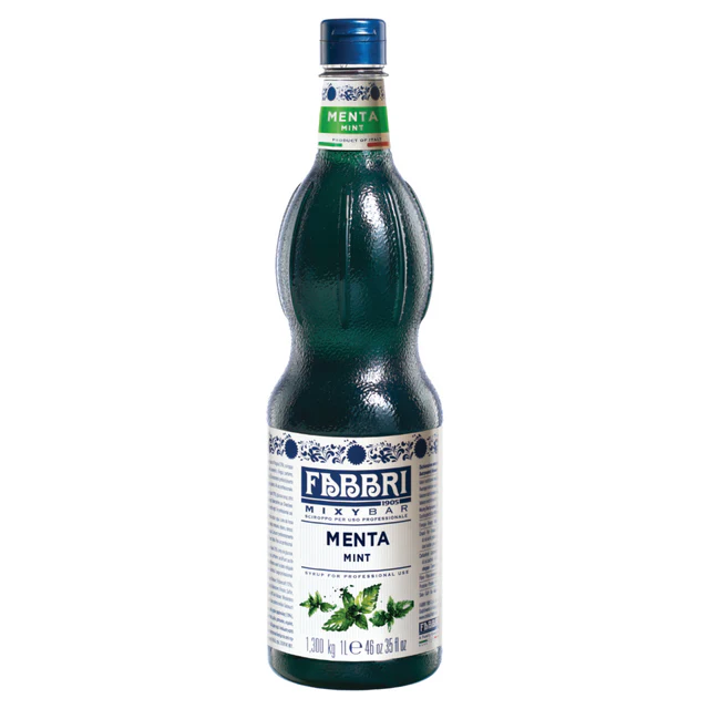 Fabbri - Mixybar Syrup Mint PET 1000ml-UNIT-9157366-19L