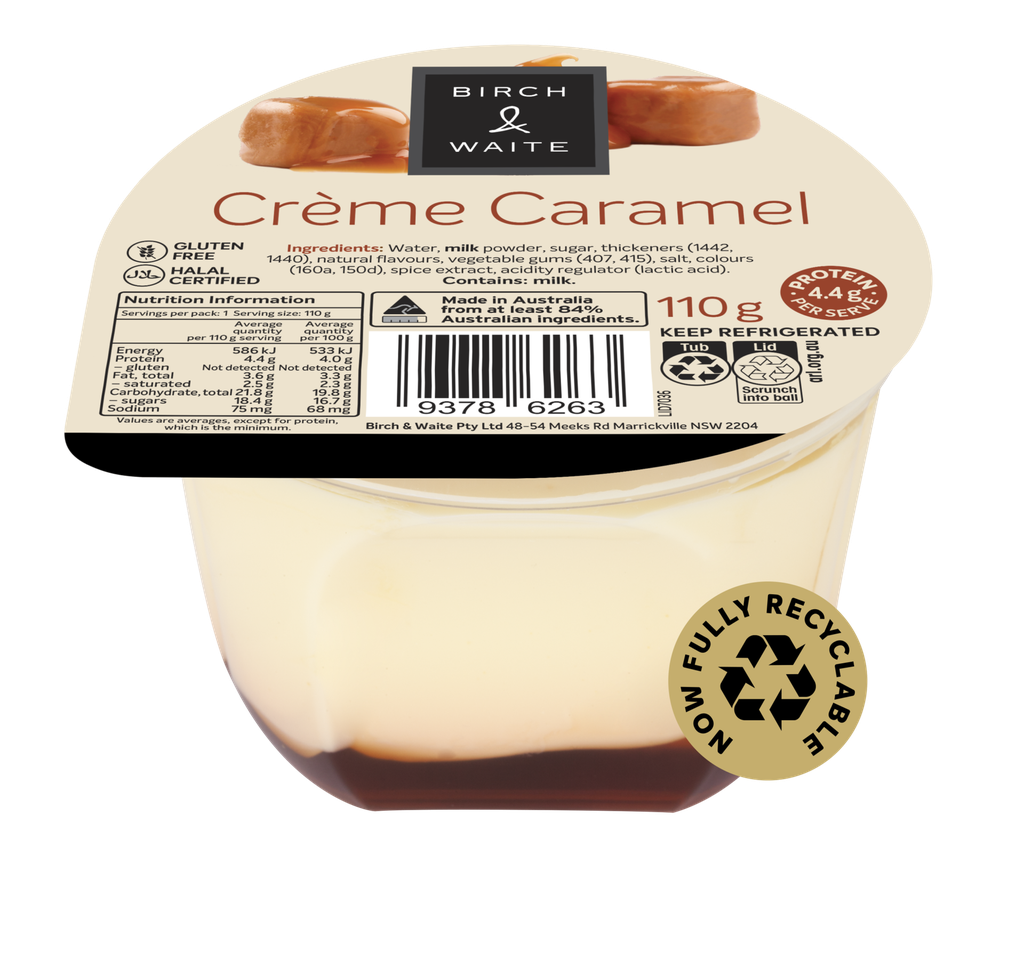 Birch & Waite - Creme Caramel 30x110g