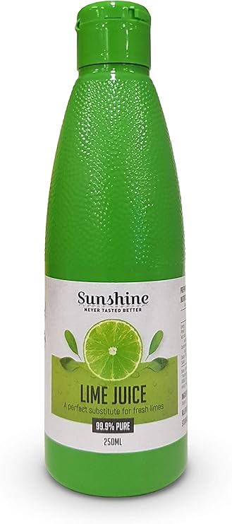 100% LIME JUICE 250ML